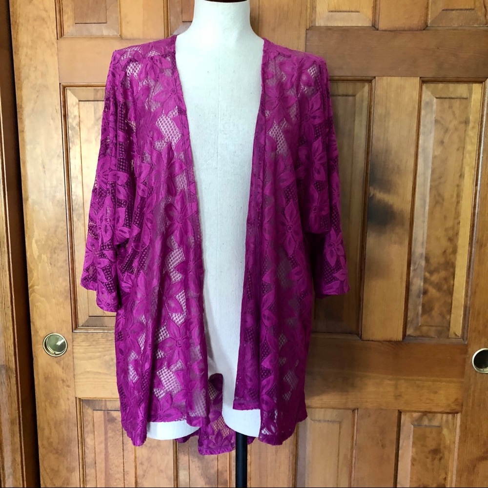 Fuchsia LuLaRoe Lindsay M
